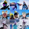 Ski Helmet Cover for Women Men Skiing Helmet Covers Decor Snowboard Washable Outdoor Sports Cute Knitted Helmets Accessories 1