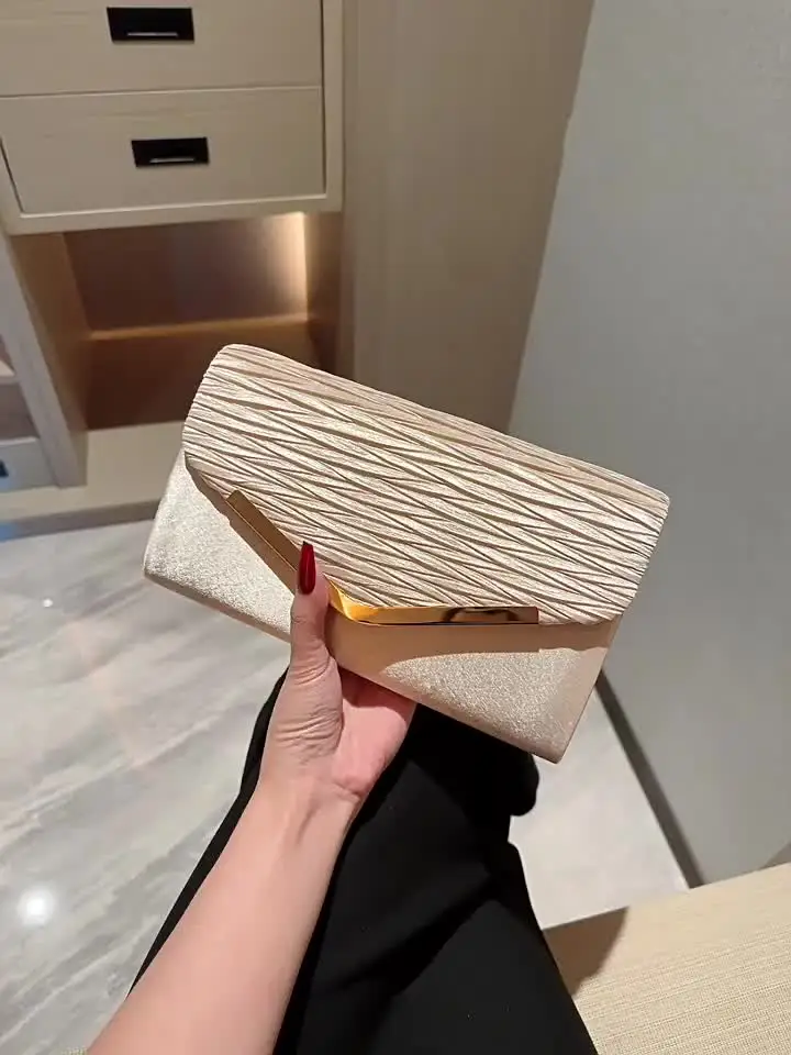 Evening Clutch Purses For Women Formal Satin Dress Handbag