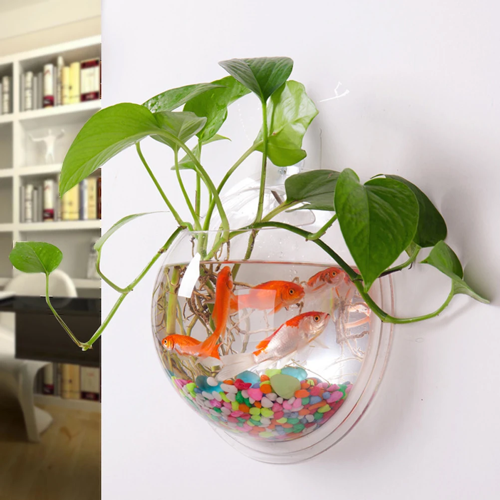 Fish Aquarium Wall Hanging Acrylic Fish Bowl