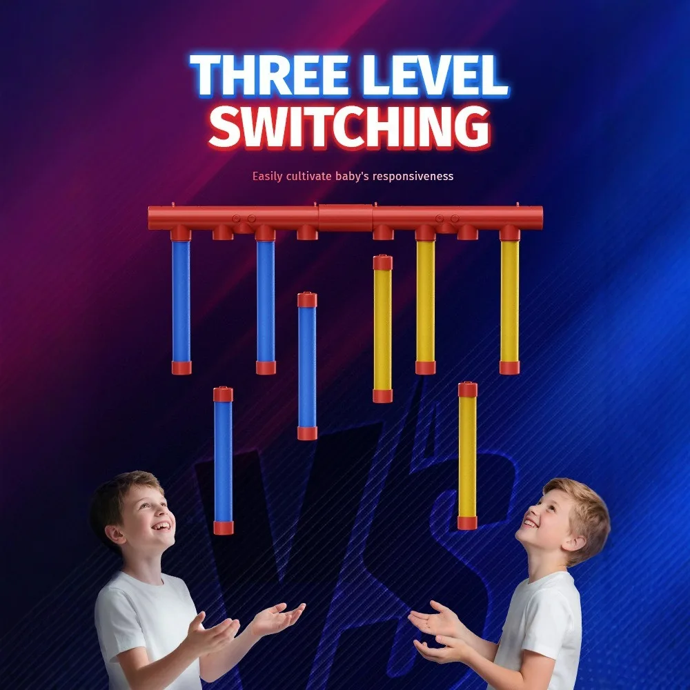 Challenge Falling Sticks Game Kids Stick Catching Toy Training Reaction ...