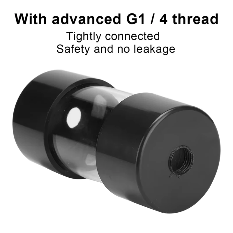 A99k-Computer Accessory Tank Transparent Cylindrical Computer Water Cooling Water Tank For Computer