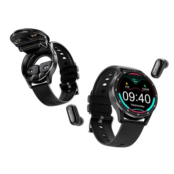 GEJIAN X10 Headset Smart Watch TWS Two In One Wireless Bluetooth Dual Headset Call Health Blood Pressure Sport Music Smartwatch 6