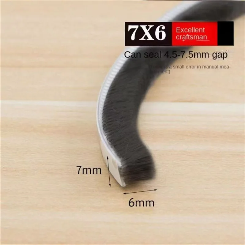 Self-Adhesive Sound Insulation Door and Window Seal Strip – 5/10/20M Lengths