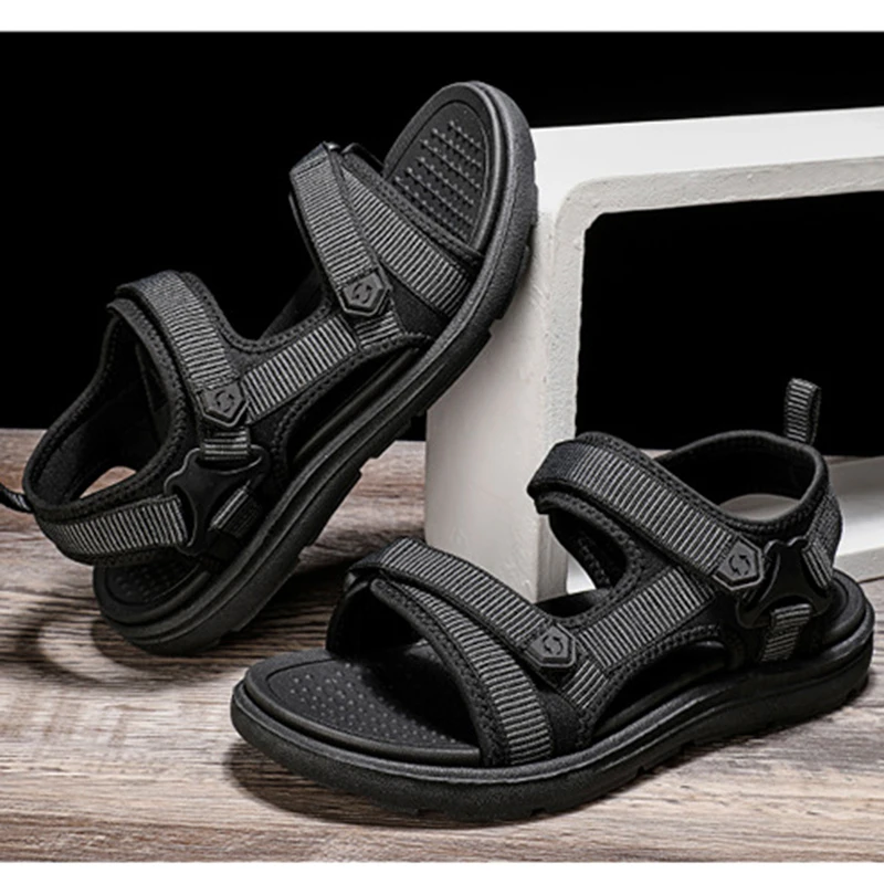 Oulylan Outdoor Fashion Leisure Men Sandals Summer Men Shoes Casual Lightweight Breathable Beach Sandals 40-45 Size