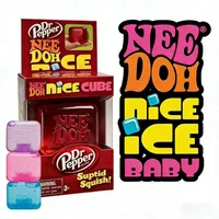 Jouet sensoriel anti-stress Schylling Needoh Nice Cube pour enfants, bloc de décompression à pincer, puzzle éducatif, souvenir de fête, cadeau pour enfants 2