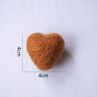 Newborn Photography Props Wool Felt Love Heart Photography Props Accessories  Baby Studio 6