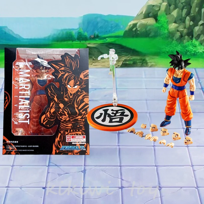 

Demoniacal Fit SHFiguarts Anime Figure Dragon Ball Son Goku3.0 Action Figure Martialist Forever Model Doll Toys Christmas Gifts