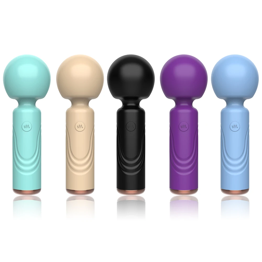 

Powerful Clitoris Dildo Vibrator For Women G-Spot Massager 10 Patterns AV Vibration Magic Wand Massager Female Masturbator