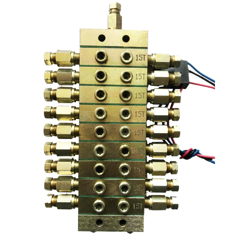 

Automatic Lubrication System Grease Separator Block 1000 Series Progressive Distributor Valve