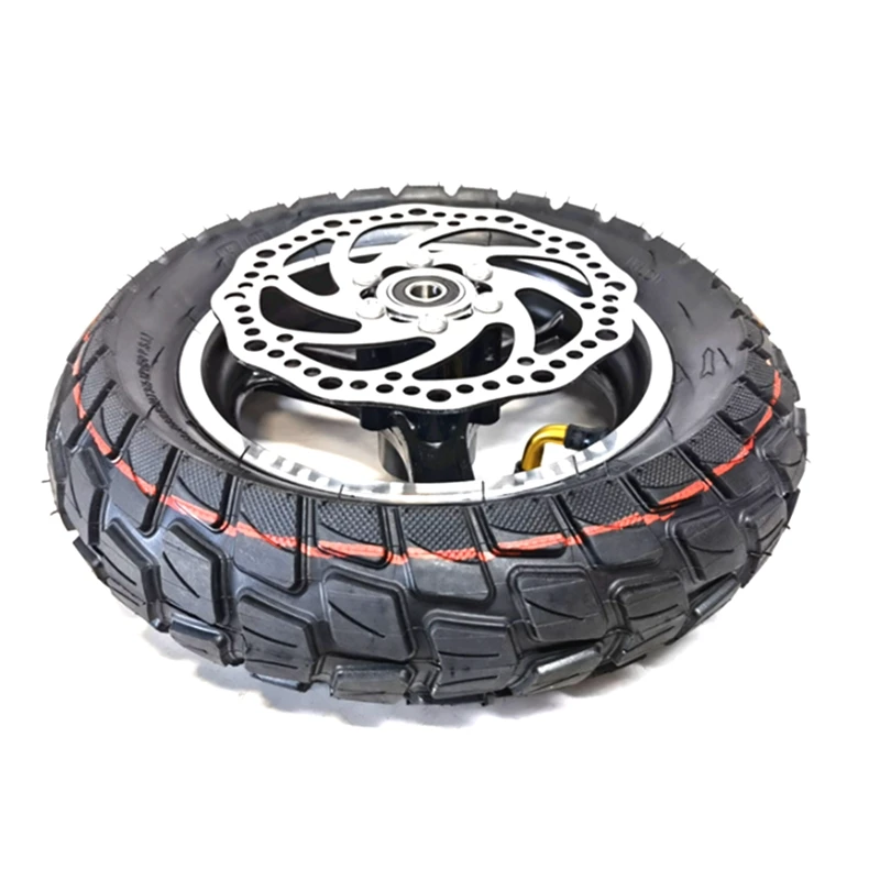 10 Inches Scooter Tire Tubeless Tire Full Wheel With Hub Universal For 10X3.0 255X80 Scooter Tires-ABNF