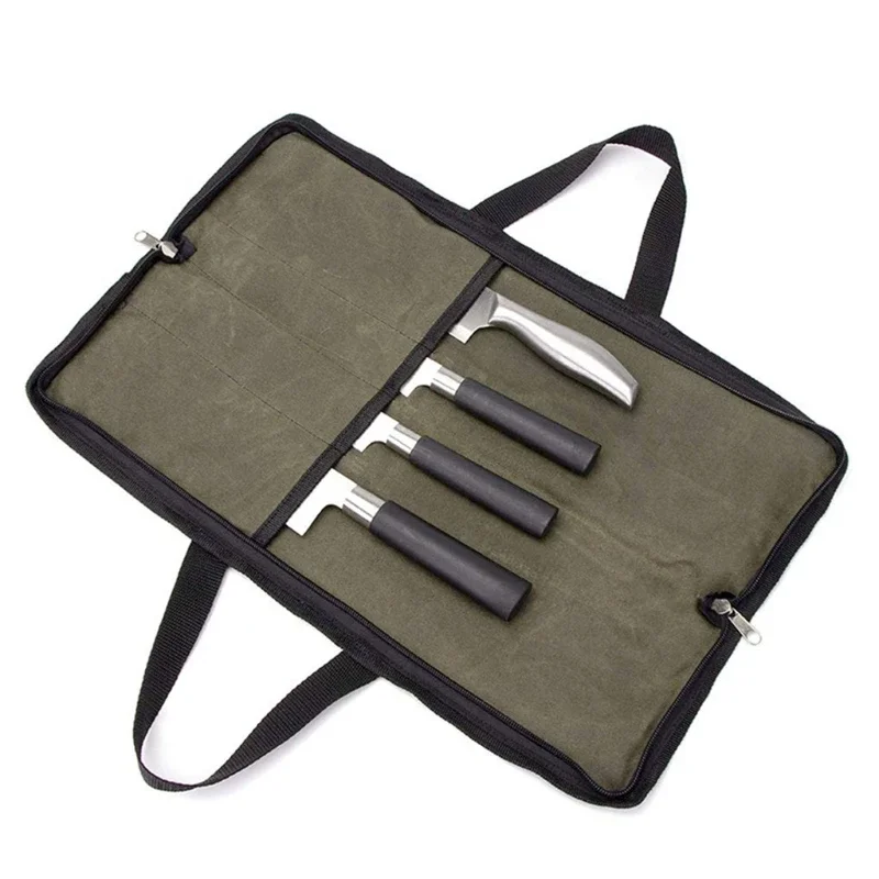 Knife Storage Bag Chef Knife Bag Kitchen Roll for Camping