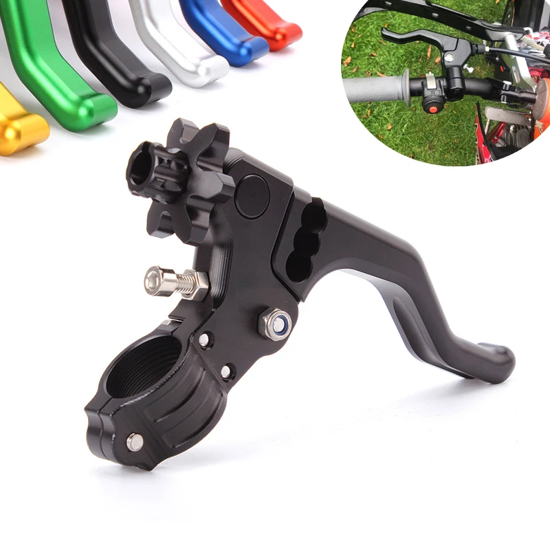 

Короткий рычаг сцепления для трюков с ЧПУ для Yamaha Honda Suzuki Kawasaki Triumph Ducati Кроссовый мотоцикл уличные спортивные мотоциклы