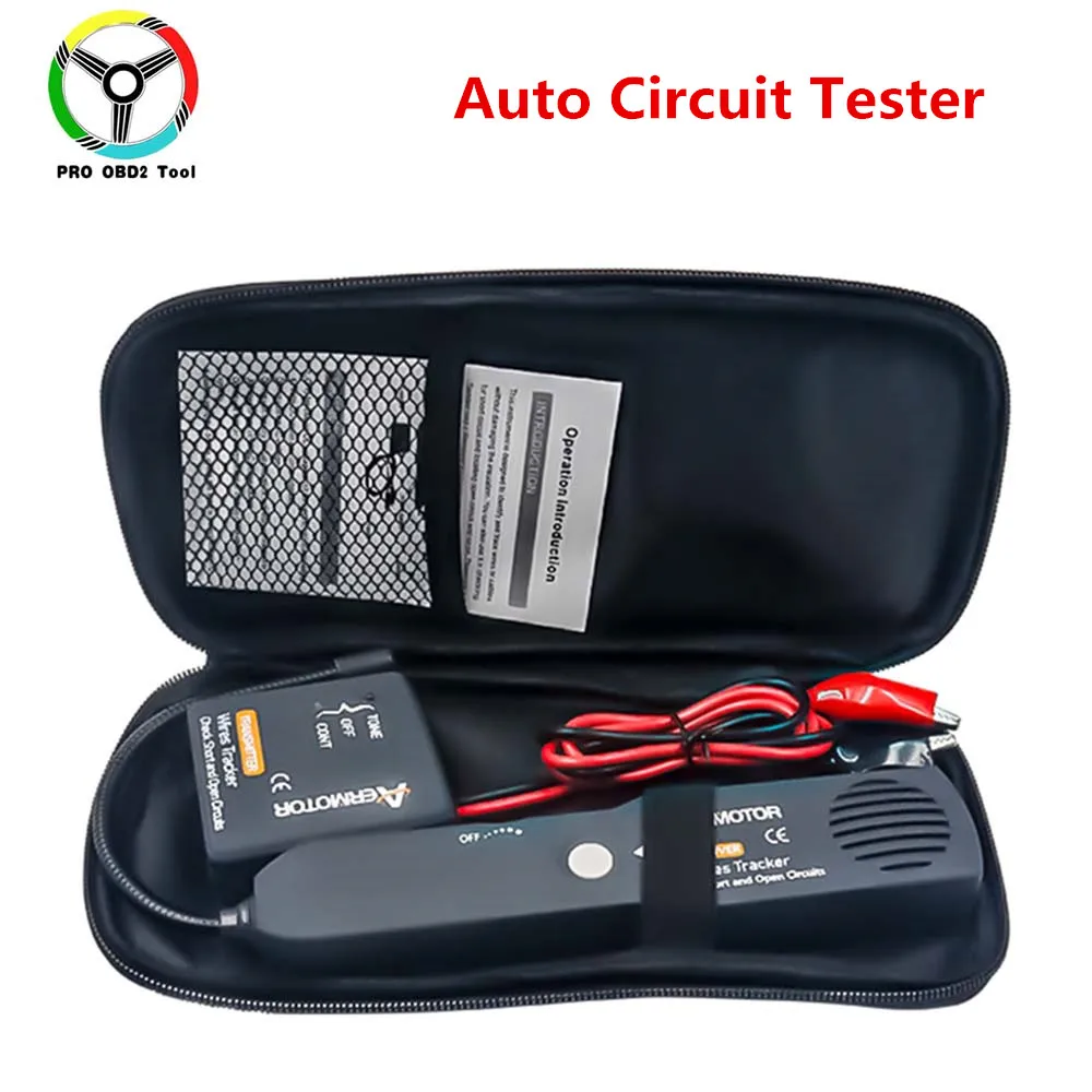 Automotive Short Cable Tracker & Open Wire Finder Universal 6-42V DC Find Car Short Circuit Wire circuit detector circuit tester