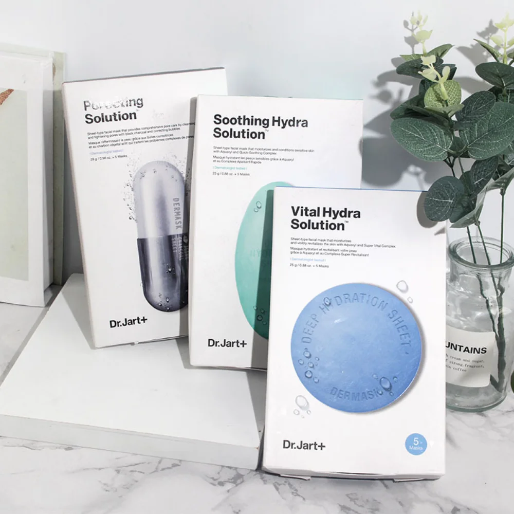 Korea Dr. Jart Pill Mask 5 Pieces Hydrating Moisturizing Soothing