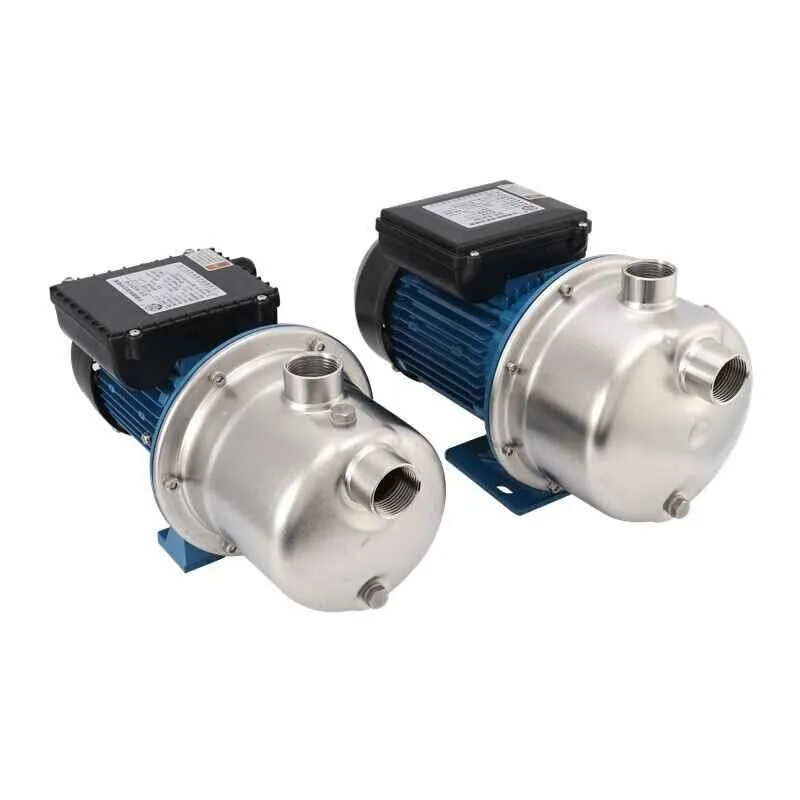 220V Self-Priming Circulating Water Pump 50HZ Stainless Steel Household Tap Water Self-Priming Pump Well Booster