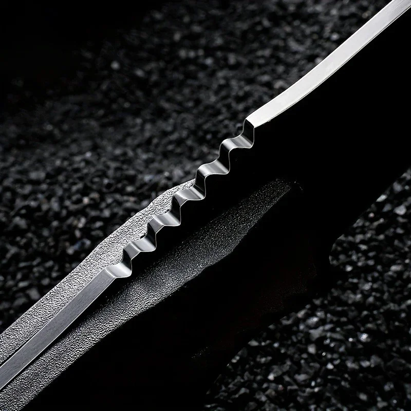 1pc High Hardness Folding Pocket Knife With Sheath 2