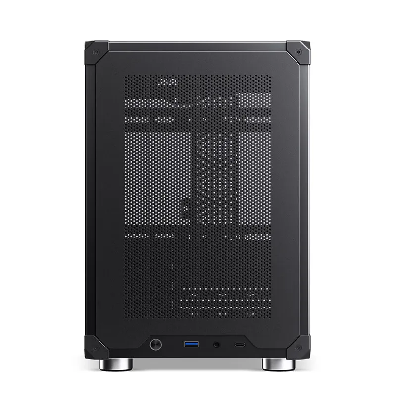 Jonsbo C6-ITX Handle Case MATX ITX MESH Boards Type-c ATX Power Supply Desktop Game Office Small Cooling Computer C6 Chassis PC Case PC Chassis Computer Chassis Frame Mini ITX Desktop Case