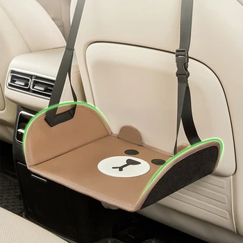 Poggiapiedi da viaggio per auto Amaca per piedi portatile Elementi essenziali per il volo lungo Poggiapiedi per ufficio Appeso Forniture interne per auto regolabili
