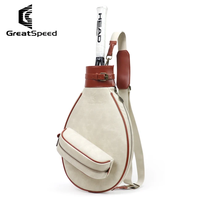 GreatSpeed-Bolsa de Pádel para hombre y mujer, bolso de hombro para raqueta  de pádel, bádminton