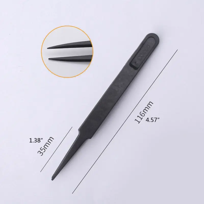 Tweezers Kit Electronics Phones Repairing precision tweezers esd anti static tweezers phone repair tweezers 1 Set