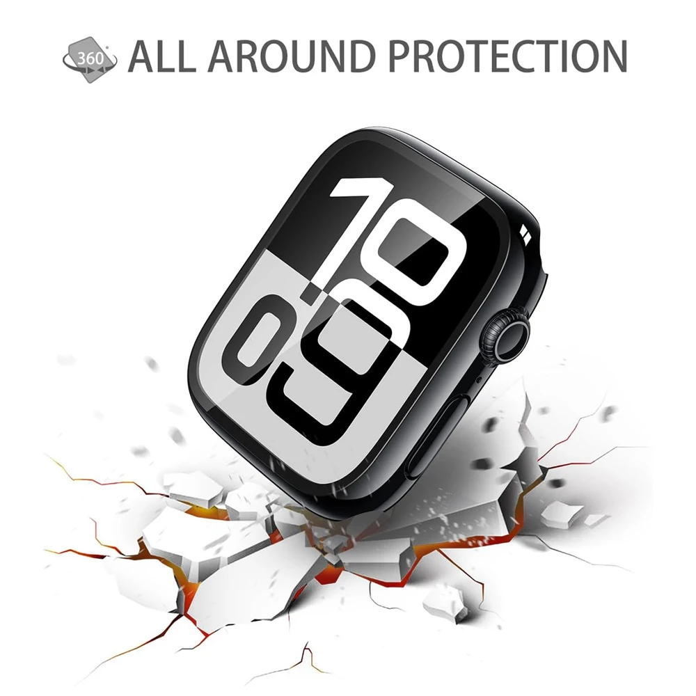 Premium Tempered Glass Screen Protector with PC Bumper