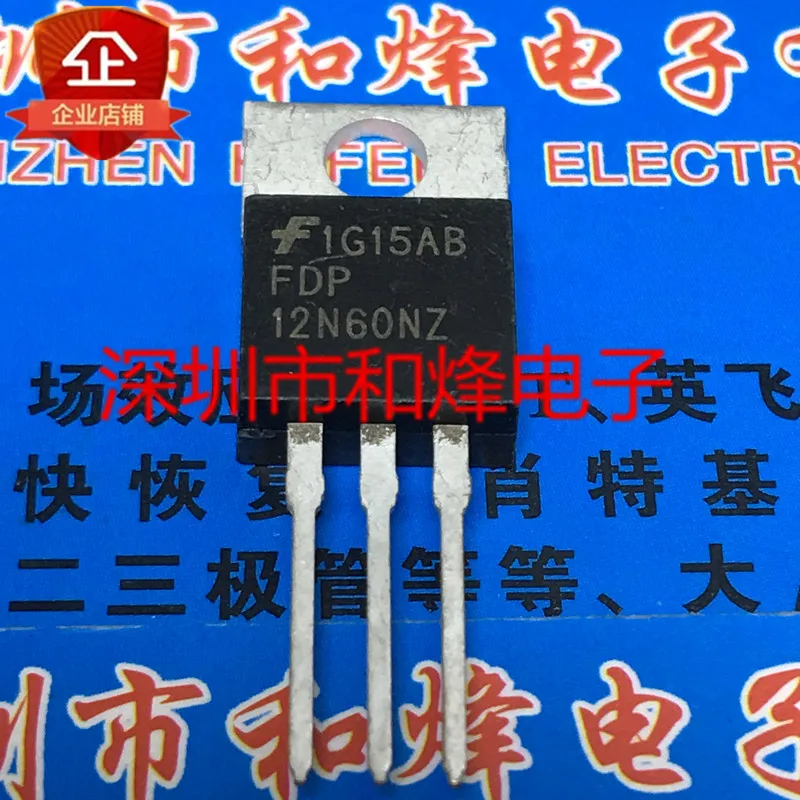 

5PCS-10PCS FDP12N60NZ TO-220 600V 12A New And Original On Stock