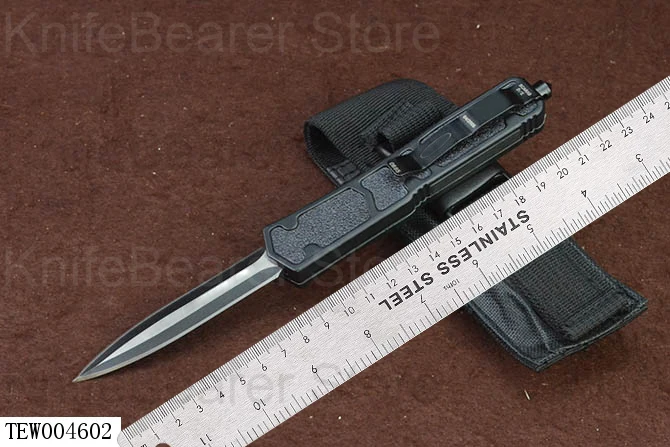 

Micro OTF Tech Knife MK II Series 440 Steel Blade 57HRC Aviation Aluminum Alloy Handle Outdoor Camping Self Defense Pocket Knife