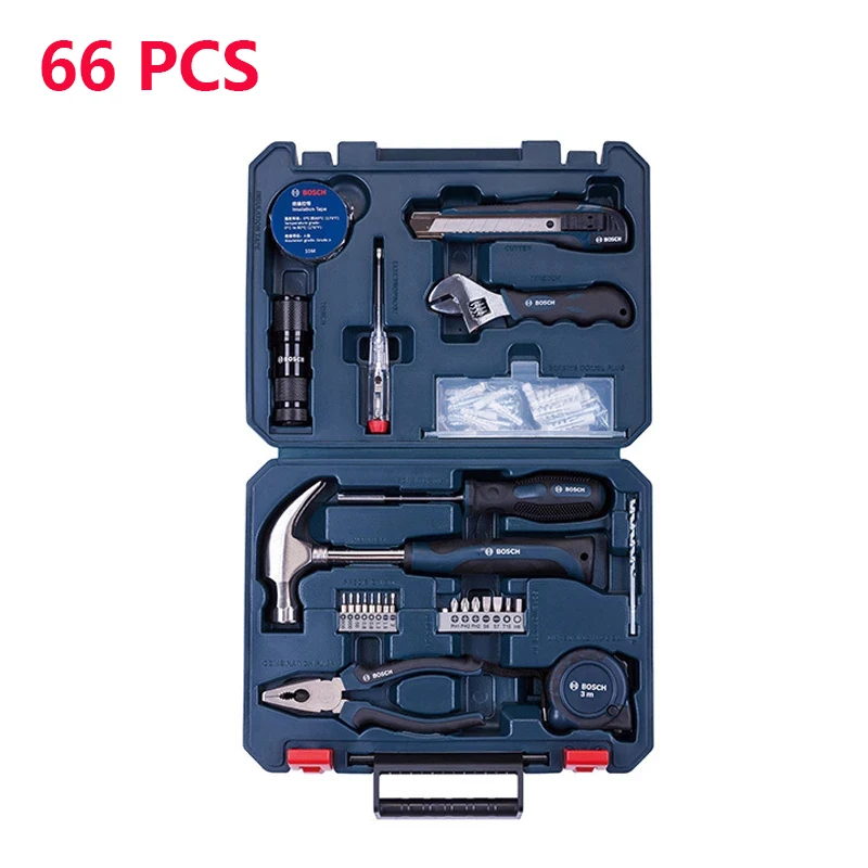 Juego De Herramientas De 57 Piezas BLOSTM - Incluye Estuche, Ideal Para Reparaciones En Casa Y Garaje