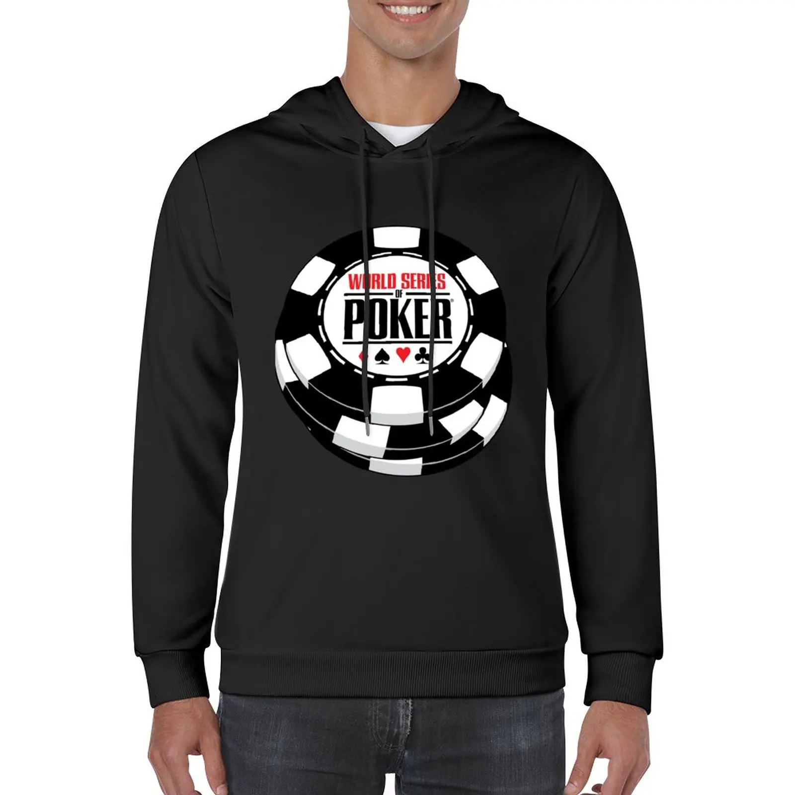 

New wsop poker Essential Pullover Hoodie mens clothing korean autumn clothes men's winter sweater pullover hoodies