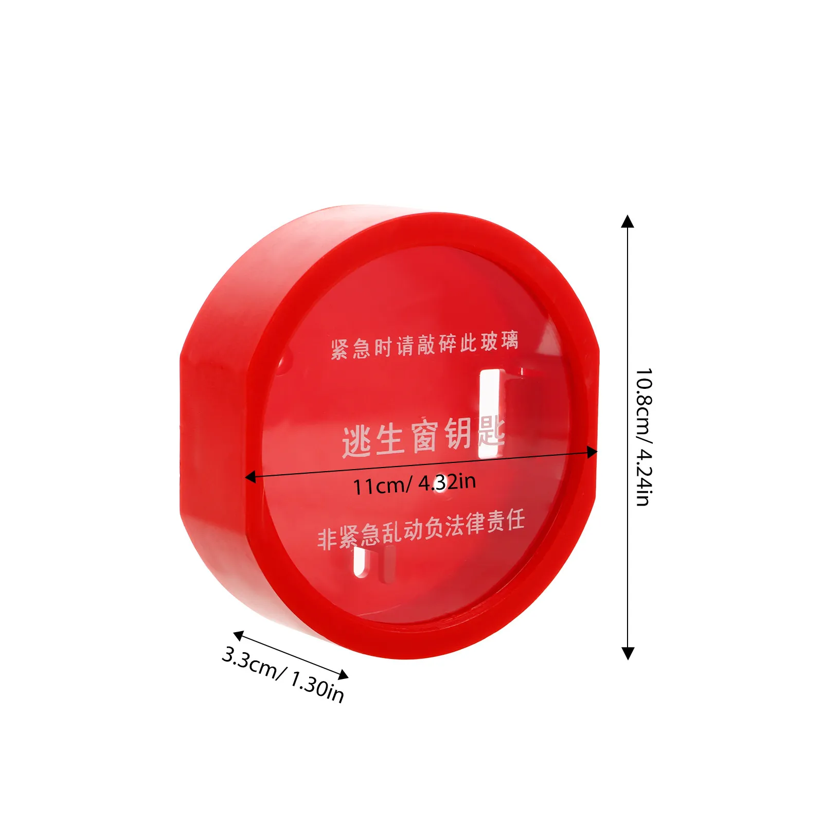 비상 키 잠금 상자 벽걸이형 플라스틱 화재 비상 키 보관함 상자 안전한 접근 화재 안전 시나리오에서 빠른 배치 가능