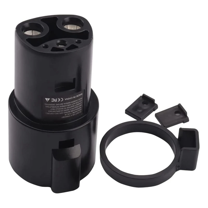 

J1772 зарядный адаптер с замком 80 а/240 В переменного тока для Tesla модели 3, Y, S, X SAE J1772 EV Замена зарядного устройства