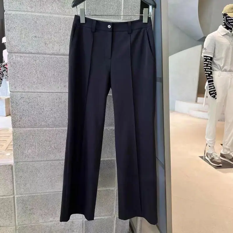 새로운 골프 바지 여성 캐주얼 스포츠 여름 가을 캐주얼 스트레이트 레그 골프 의류