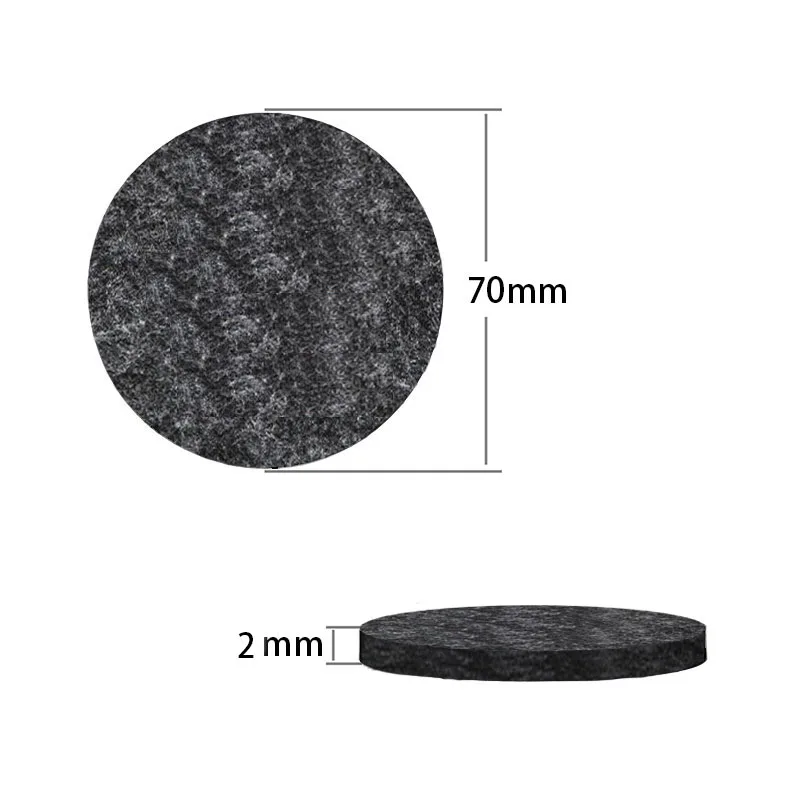Heat-insulating non-slip coasters For Trumpchi Gac GS8 GA8 GE3 GS3 4 5 Plus Coupe GM8 GM6 GA5 GA3 GA4 GS7 GA6 car Accessories