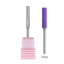 Mini Extra Long Sanding Bands Set for Acrylic and Polish Gel Removal with Stainless Steel Cuticle Drill Bit (Nail Drill Bits)