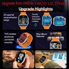 New HK10 ULTRA 3 MAX Smartwatch 2025 49mm HD AMOLED 4G ROM Bluetooth Network Call Robot Clock NFC Compass Smart Watch Men Women 4