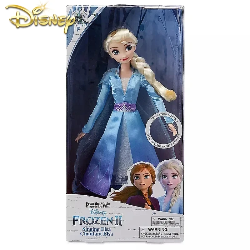 New Frozen 2 Elsa Anna Figure Elsa Dolls Canto Soundmaking Doll Princess Doll Toys Snow Queen Children Girls Toys