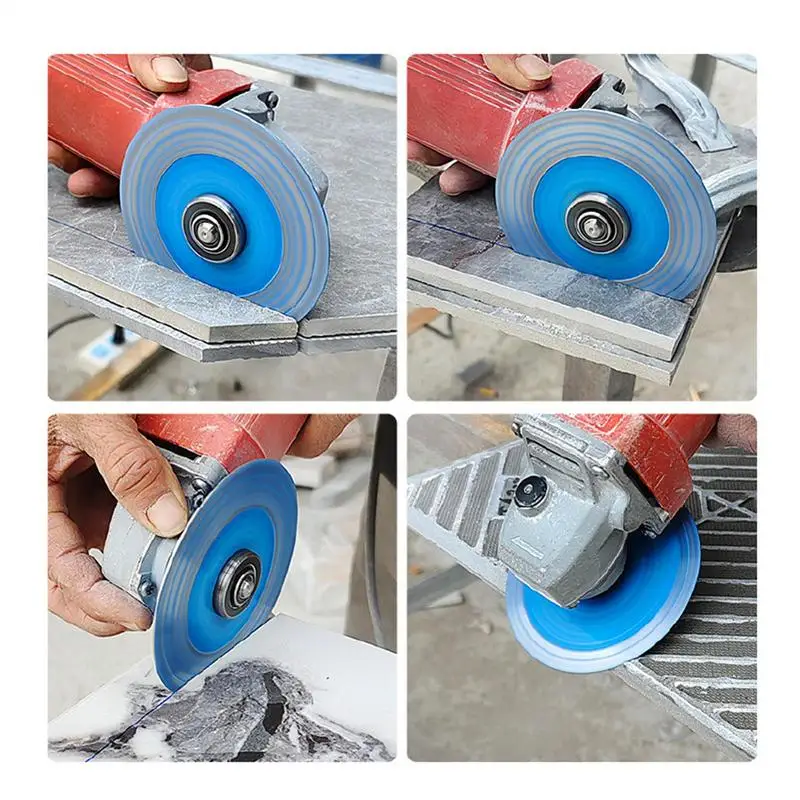 Cutting Grinding Disc Ceramic Cut Off Wheels Precision Cutting Cut Off Wheels For Vitrified Brick Ceramic Microcrystalline Stone