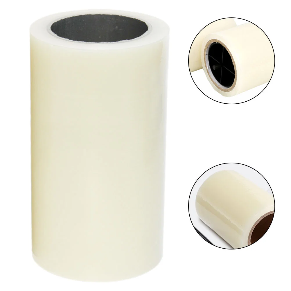 Disposable Shoe Covers 1 Roll Strong Adhesive Transparent Plastic Film for Home Automatic Shoe Covers Dispenser