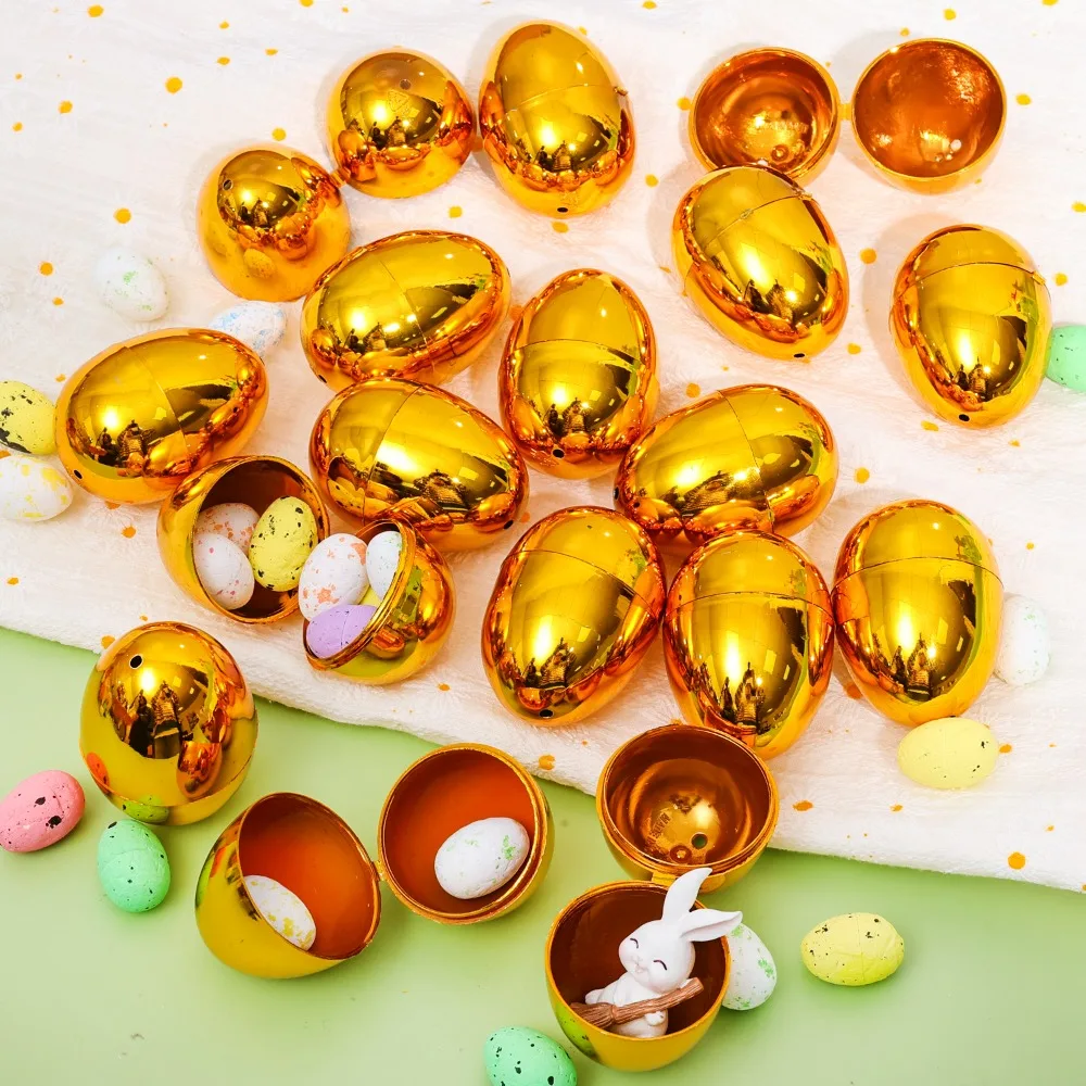 Golden Easter Egg Set 3