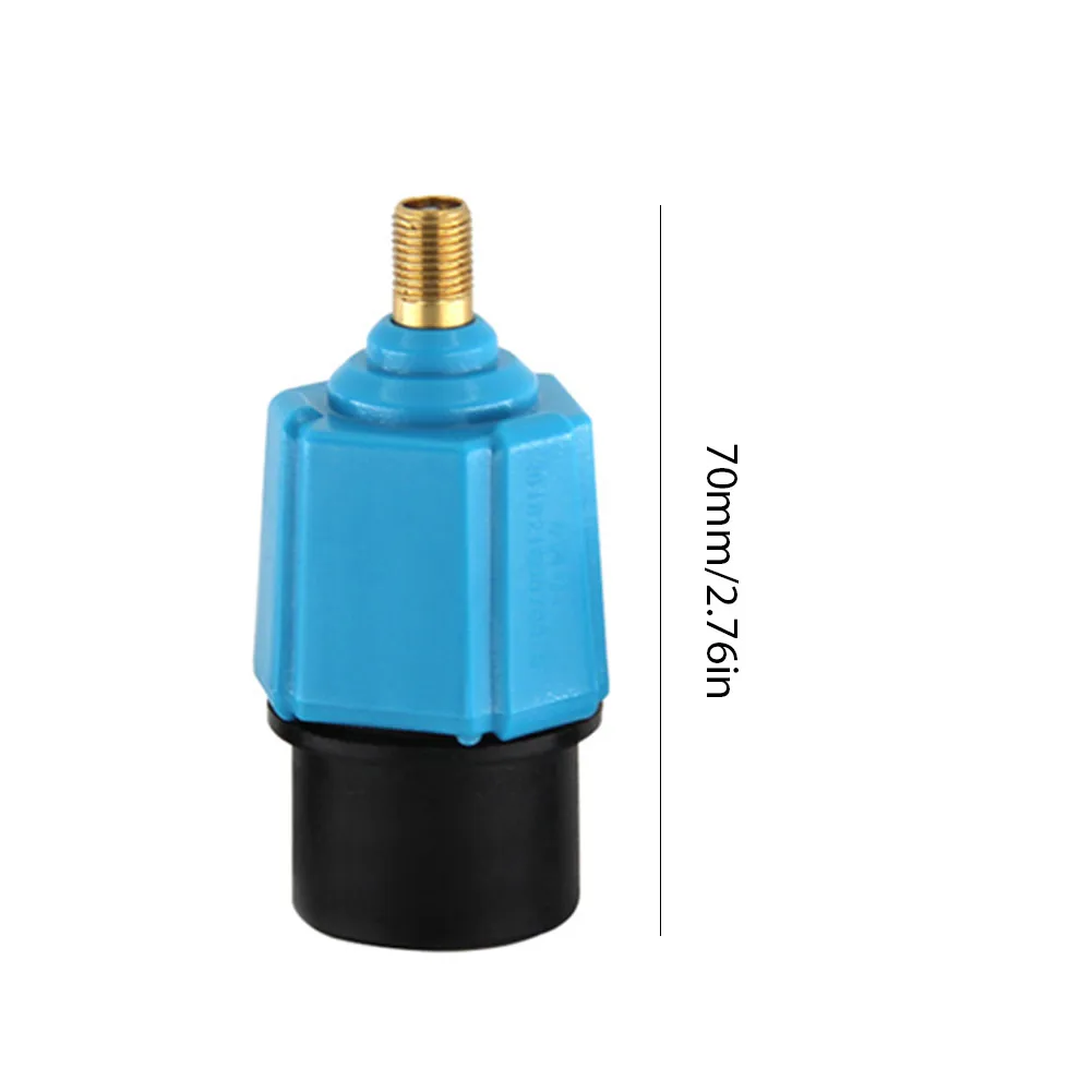 Pump Valve Adapter Air Valve Converter Inflatable Sup Pump Adaptor for Kayaking Dinghy Pontoon Boat