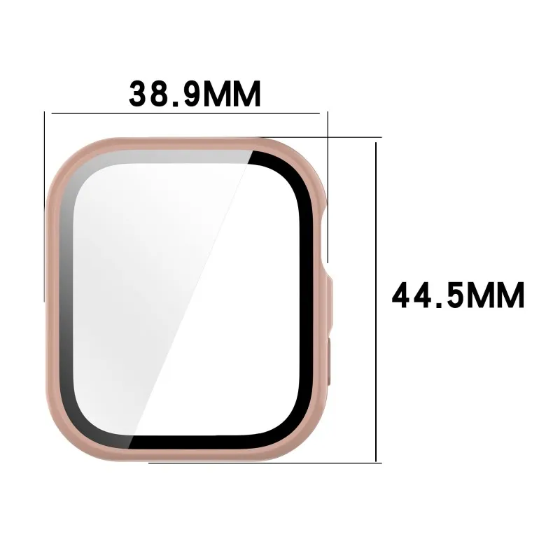Premium Glass Case and Protective Bumper Frame