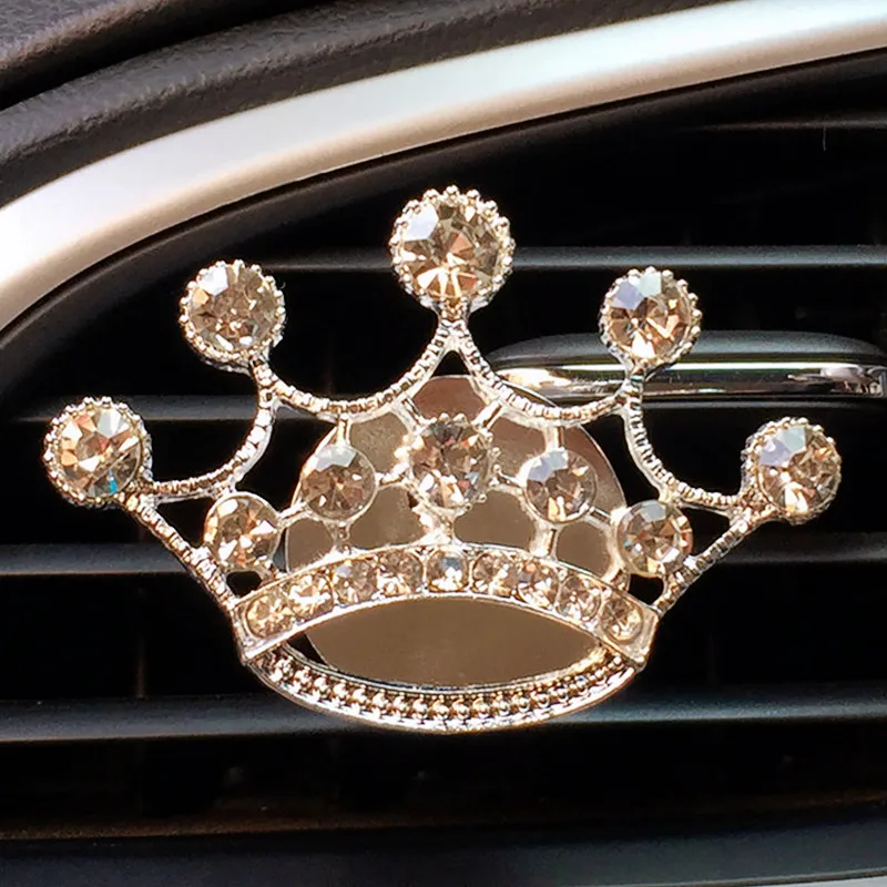 Bling Car Accessories Girls Diamond Crystal Shoes Rhinestone Handbag