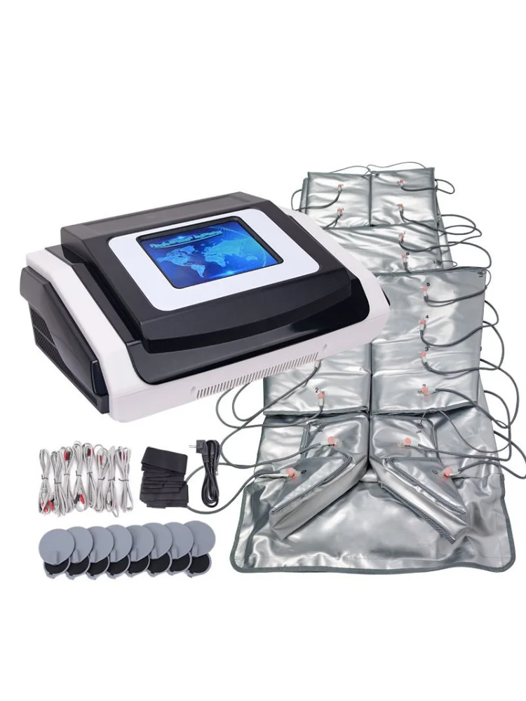 Lymphatic Drainage Machine Air Wave Pressure Sauna Suit Muscles Relax Weight Loss Arm Leg Foot Pressotherapy Massage Device