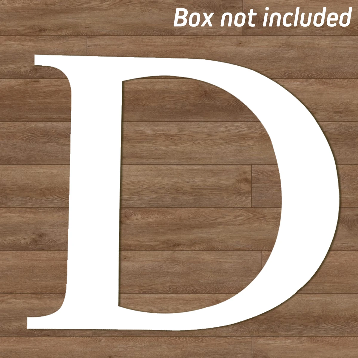 letter D no box