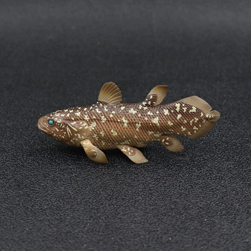 Realistische Latimeria Chalumnae Actionfigur Kunststoff Ozean Fisch Modell 
