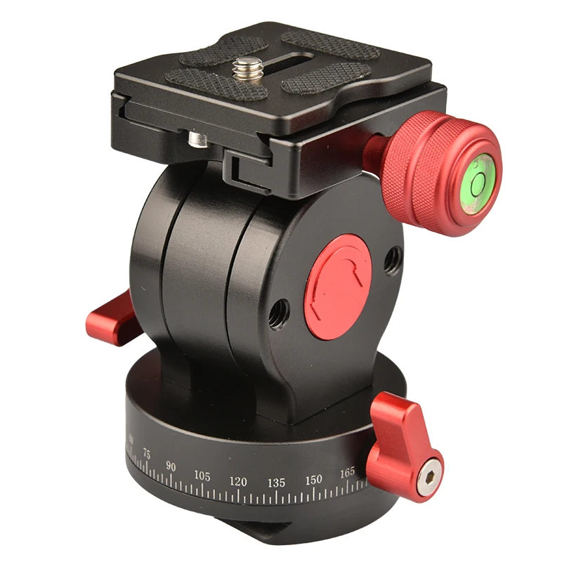 Panorâmica Hidráulica Fluid Video Damping Head Monopod Câmera Holder Stand Mobile Slr Dslr - Image 5