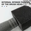 SEAMETAL Car Wheel Tire Rim Cleaning Brush Portable Plush Car Wheel Hub Brush Washing Tool Car Detailing Care Dust Removal Brush 4