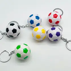 Soccer Keychain Player Gift Car Keychain Football Fan Keychain 6 Colors Sports Accessories|/1pcs football accessories