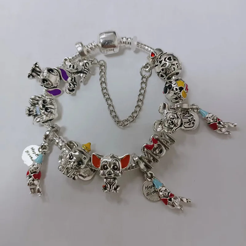 thumbnail image 1 of Disney-pulsera con abalorios de Star Wars para mujer, brazalete con diseño de arma Ultimate, Darth Vader, BB-8, C-3PO, Chewbacca, Yoda, 1 of 5