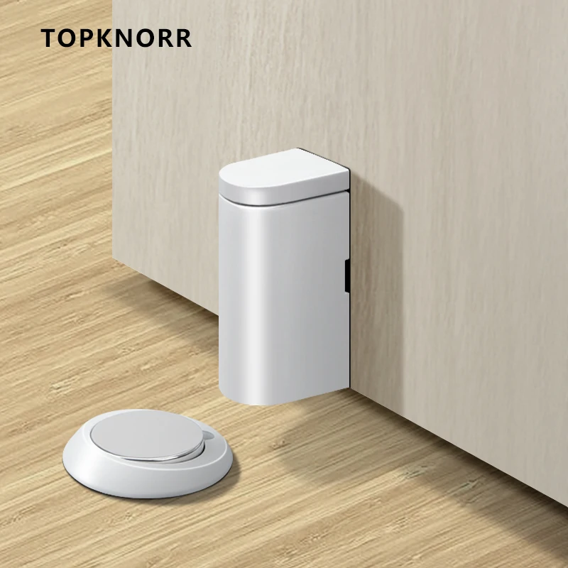 Punch-free Door Suction Anti-collision Home Door Bedroom Stop Touch Resistance Strong Magnetic Suction